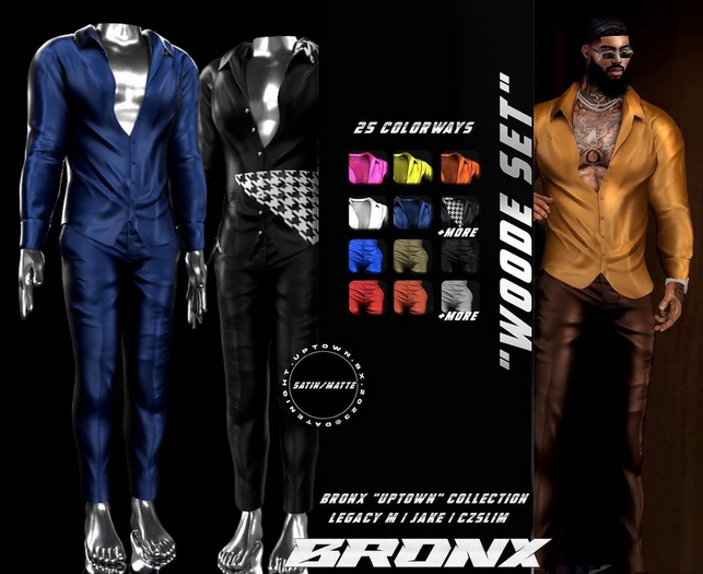 BRONX. "WOODE SLACKS" - NUDE