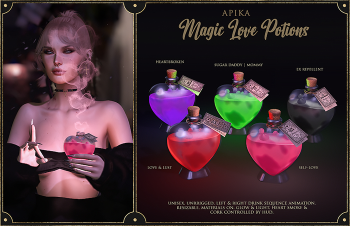 [Apika] Magic Love Potions - Fatpack