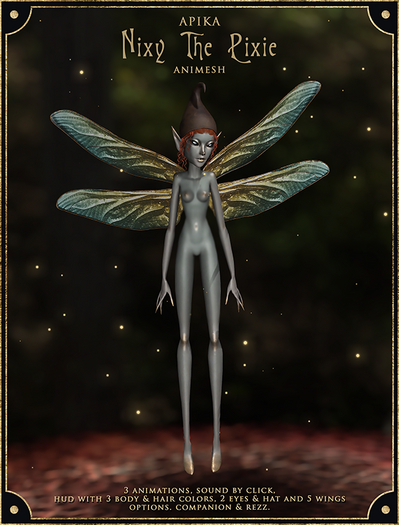[Apika] Nixy The Pixie - Animesh