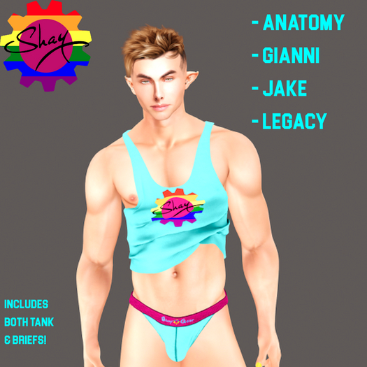 Shay-Gear Logo Max Tank & Briefs