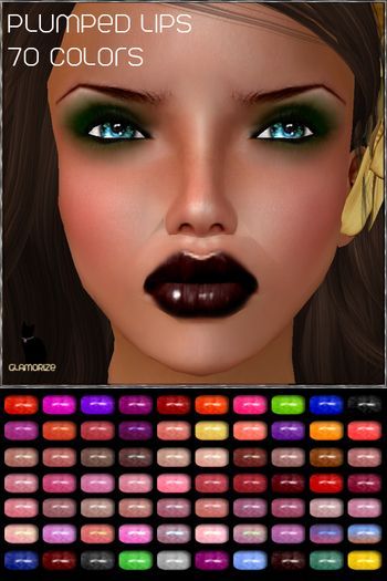 .:Glamorize:. Plumped Lips Fatpack (70 Colors)