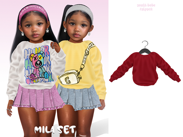 KIDS.Co - "Mila Sweater" RED