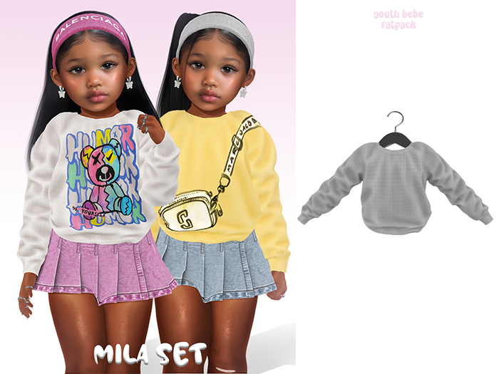 KIDS.Co - "Mila Sweater" GREY