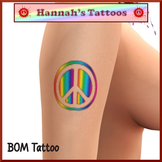 Peace Arm Tattoo