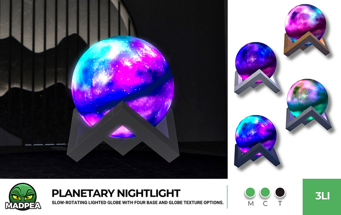 MadPea Planetary Nightlight