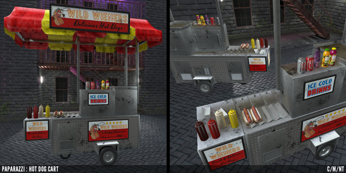 Paparazzi - Hot Dog Cart