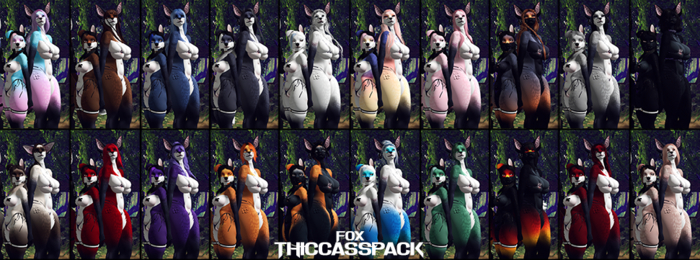 Kat Klaws -Fox- FatPack