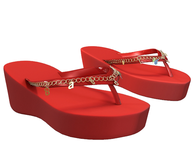 KYMILE - Sidney Sandals - Red