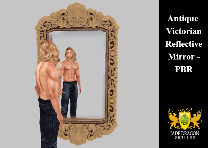 [JD] Antique - Victorian  Reflective Mirror - PBR