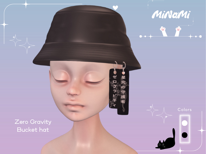 MiNaMi :: Zero Gravity Bucket hat