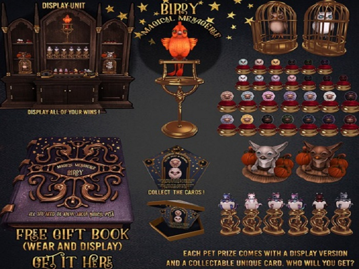 Birdy.  Magical Menagerie - Cutie Puff & Grump - Forest [box] 
