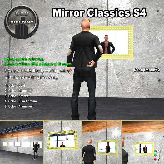 G&D BUILDING Mirror Classics S4