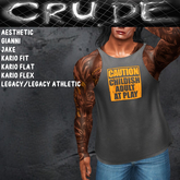 Caution Childish Adult at Play Men's Tank (MT1) <Wear Me>