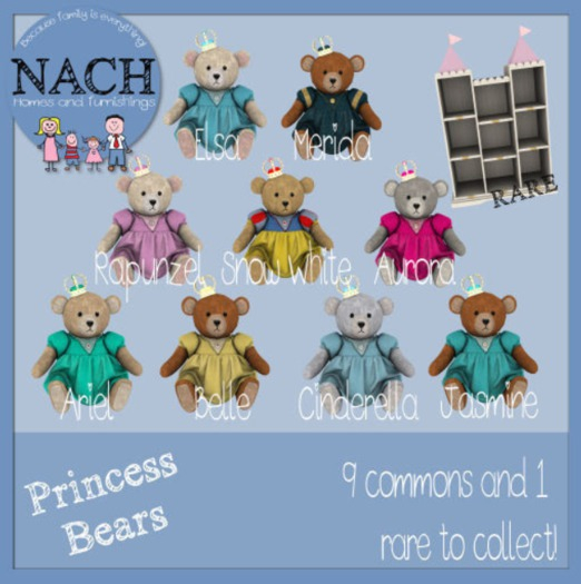 3. NACH Merida Princess Bear