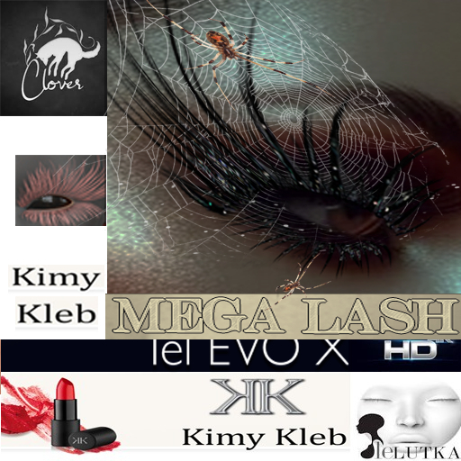 Clover Mega Lash Spider Web - Gothic Look Lashes