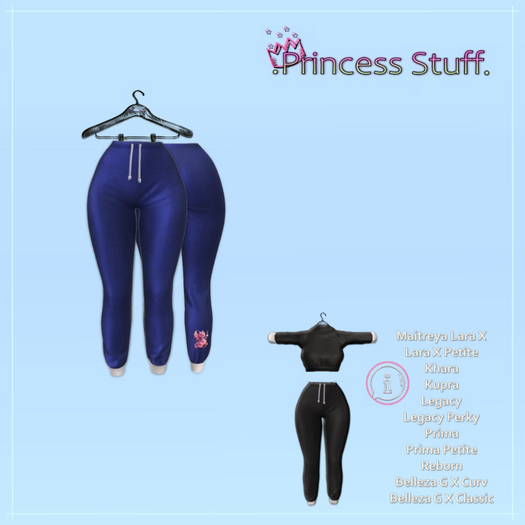 .Princess Stuff. [Puffle Pants] Truest Blue Fancy!