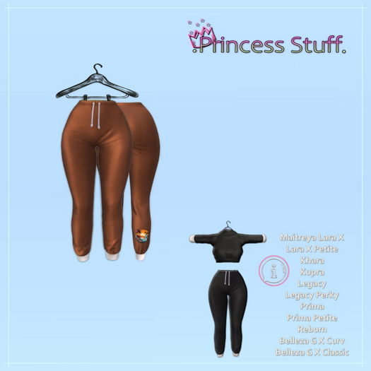 .Princess Stuff. [Puffle Pants] Noisette Fancy!