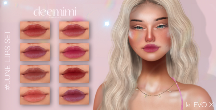 BIG PROMO! // {deemimi} cosmetics - June Lips Set | LeLUTKA EvoX