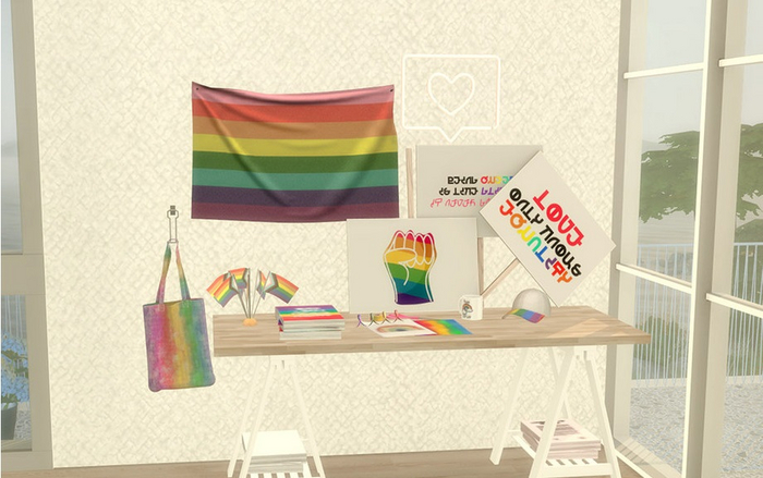 Pride wall flag (FULL PERMISION)