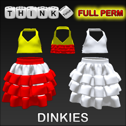DEMO-TT-D053-SKIRT AND TOP DINKIES