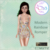 :Cho: Modern Rainbow Romper - Maitreya HUD