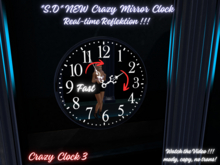 *S.D* NEW Crazy Clock Mirror 3/ PBR/ Reflection(copy,mody)