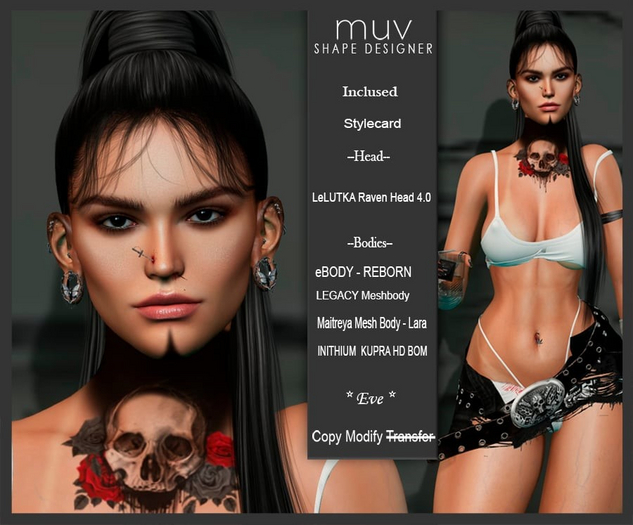 muv shape designer - Eve