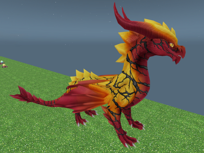 Candlite Fissure Charcoal Dragoness