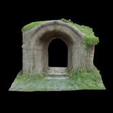 {S} Full Perm Old Tree Wood Entrance 01