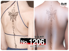 (Back Tattoo) No.1206 Light