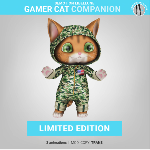 SEmotion Libellune Gamer Cat Companion LIMITED