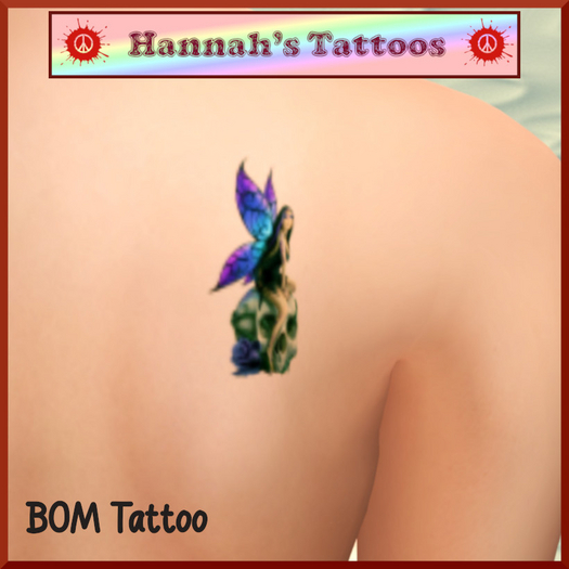 Fairy Shoulder Tattoo 2