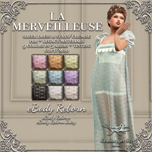 Grasshopper St Merveilleuse - eBody Reborn