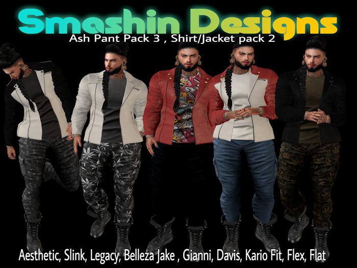 {SD}Ash-pack 2 -FATPACK Jacket/Shirt 