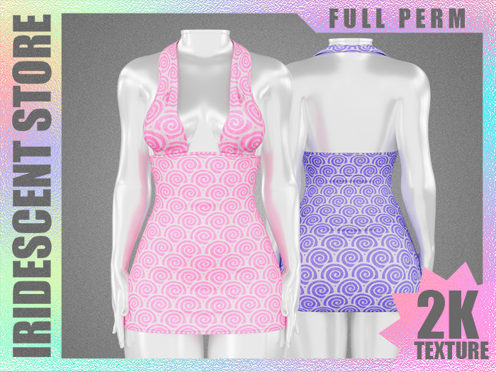 Iridescent - 165 Dress (Waves)