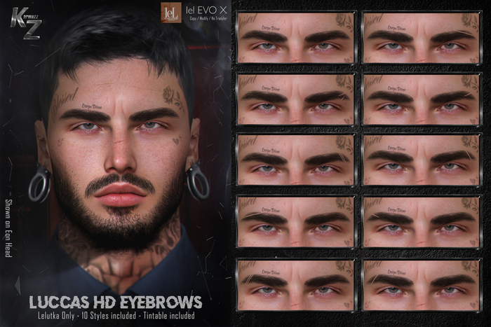 KARMAZZ Luccas leLUTKA HD Eyebrows - EVO & EVOX