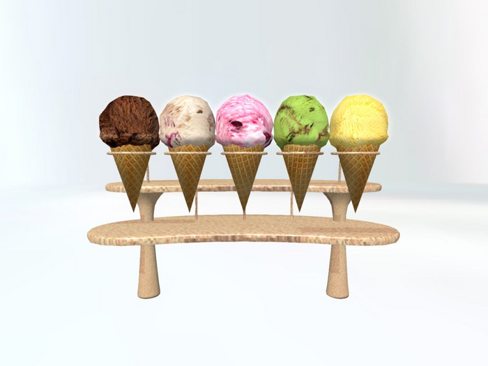 Ice Cream Cone - 5 Flavors Set (Mystory Compatible)