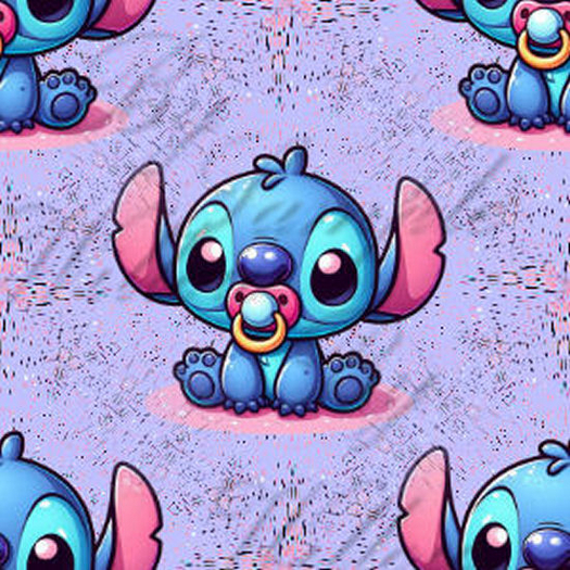 Baby Stitch Blue Texture