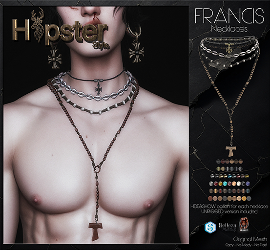 [Hipster Style] FRANCIS Necklaces - DEMO