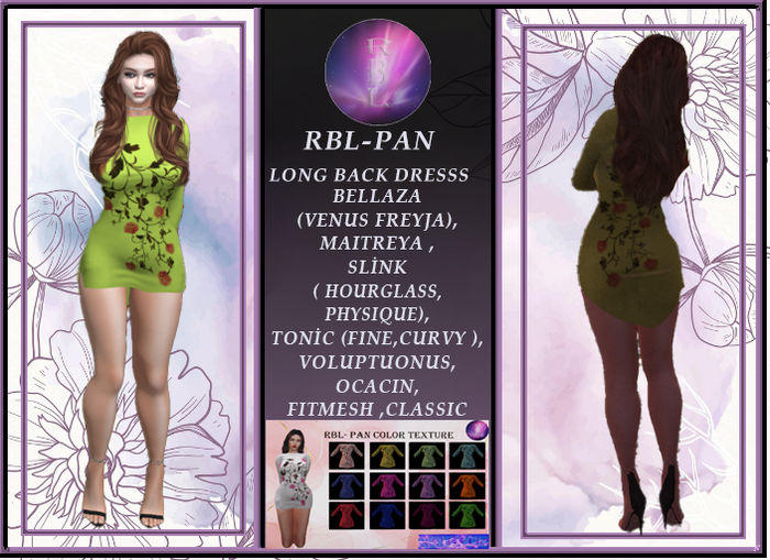 RBL-Pan LONG BACK Sweater