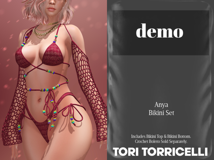 TORI TORRICELLI // Anya Bikini Set // DEMO