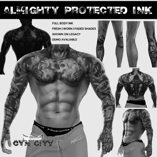 CYN CITY: Almighty Protected Full Body Ink DEMO