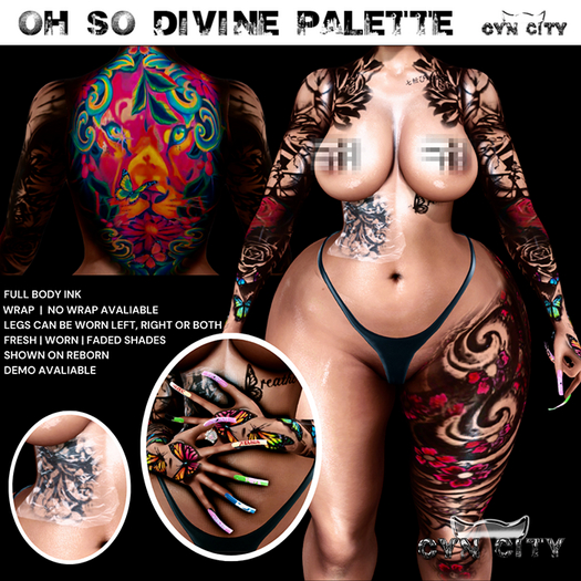 CYN CITY: Oh So Divine Palette Ink
