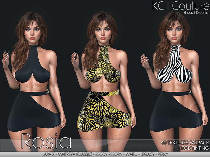 -KC- ROSIA SET / 40 TEXTURES FATPACK