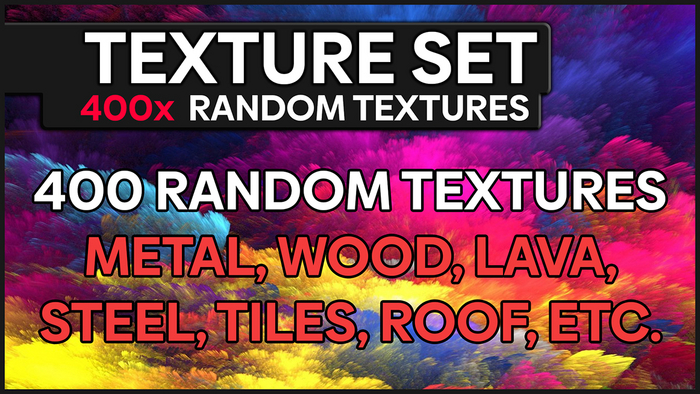 [MICHE] 400x RANDOM TEXTURES SET