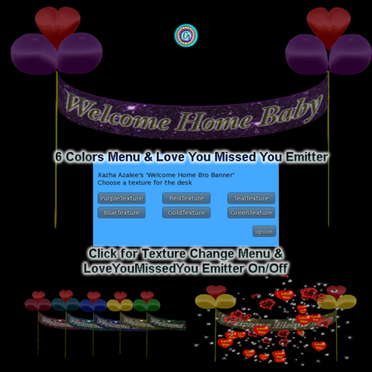 Welcome Home Baby Banner - Love You Missed You