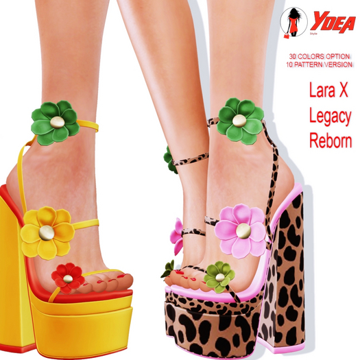 *Ydea* Heels  Kyla  Multicolors