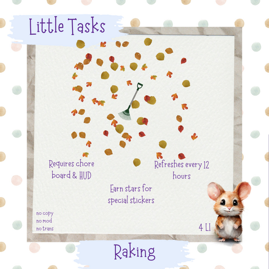 Little Tasks ~ Raking