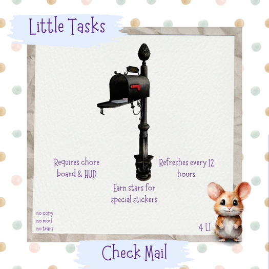 Little Tasks ~ Check Mail 1