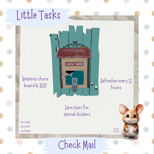 Little Tasks ~ Check Mail